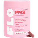 O Positiv FLO PMS Relief Vitamins 30 capsules front view bottle for hormonal balance