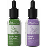 Saffa Supplements Daily Fibroid and Cyst Tonic 2 pack front view for hormonal balance.
