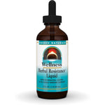 Source Naturals Wellness Herbal Resistance Liquid front view bottle