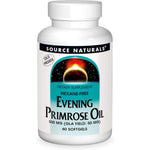 Source Naturals Evening Primrose Oil 500mg 60 softgels front bottle view for women wellness