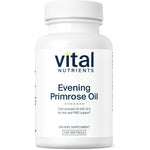 Vital Nutrients Evening Primrose Oil 1000mg 100 softgels bottle front view