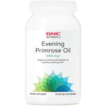 GNC Women's Evening Primrose Oil 1300mg 180 softgels bottle front view