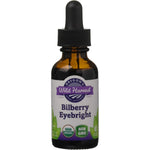 Oregon's Wild Harvest Bilberry Eyebright Organic Extract liquid supplement front view