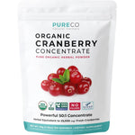 Pure Co Organic Cranberry Concentrate Powder front pouch