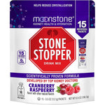 Moonstone Stone Stopper Cranberry Raspberry 15 Packs Front View