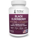 Dr. Berg Nutritionals Advanced Immune Support 90 Vegetable Capsules front bottle view