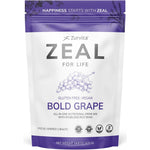 Zurvita Zeal for Life Bold Grape powder tub front view