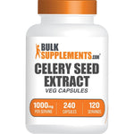 BulkSupplements Celery Seed Extract 240 capsules front view
