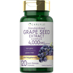 Carlyle Grape Seed Extract front view bottle