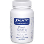 Pure Encapsulations Panax Ginseng supplement bottle front view