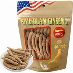 Zen Ginseng 100 percent American Wisconsin ginseng root 4 oz bag for energy