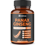 Zolotus Korean Red Panax Ginseng and Ginkgo Biloba front view