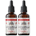 Florida Herbs Goldenseal Root Tincture two fluid ounce bottle front view premium herbal extract drop.