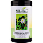 Seelect Tea Goldenseal Herb Traditional Immune Support Tea front view of premium black tin