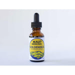 Maui Medicinal Herbs Goldenseal Root Extract front view amber dropper bottle