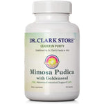 Dr Clark Store Mimosa Pudica and Goldenseal 100 capsules front bottle view for digestive health balance