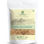 SAMYAM Gotu Kola Powder 200g pack front view showing premium herbal packaging for cognitive support