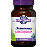 Oregon's Wild Harvest Gymnema supplement front view bottle for blood sugar control.