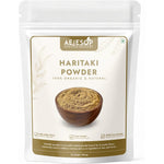 Aejesop Haritaki Harde And Harad powder front view packaging