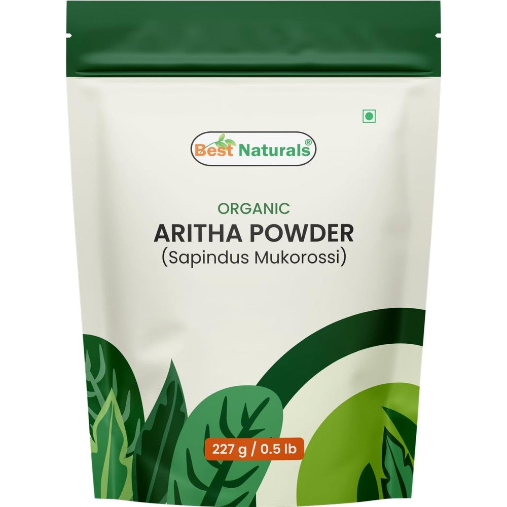 Best Naturals Certified USDA Organic Aritha Powder 227g front view packaging