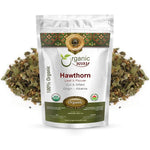 Organic Way Organic Hawthorn Leaf and Flower Cut and Sifted Herbal Tea front view