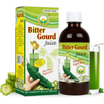 Basic Ayurveda Bitter Gourd Juice front packaging view for blood sugar support