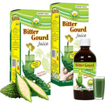 Basic Ayurveda Bitter Gourd Juice front view bottle pack for blood sugar management