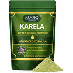 MARQ Nutrition Karela Bitter Melon Herbal Powder Extract front view packaging for metabolic health