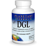 Planetary Herbals DGL Licorice 200 Chewable Tablets front view