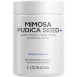 Codeage Organic Mimosa Pudica Seed 120 Capsules Front View