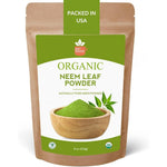 Spicy Organic Neem Leaf Powder front view for skincare
