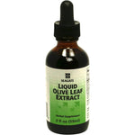 Seagate Olive Leaf Extract Liquid front view showing the 2 fluid ounce immune support bottle