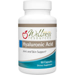 Wellness Resources Hyaluronic Acid Rooster Comb 60 Capsules Front View