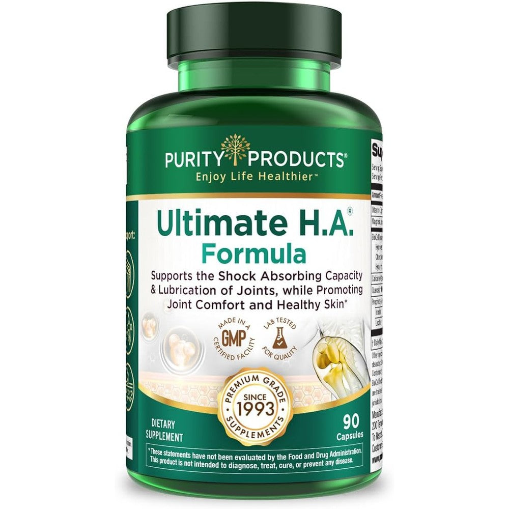 Purity Products Ultimate H.A. BioCell Collagen 90 Capsules front view