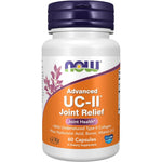 Now Foods Advanced UC II Joint Relief 60 Vegetable Capsules front view