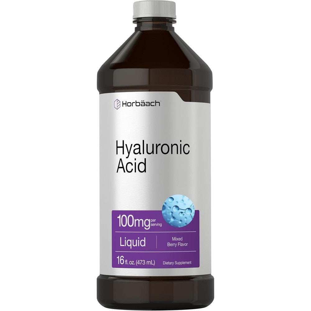 Horbaach Liquid Hyaluronic Acid 16 fluid ounces front view