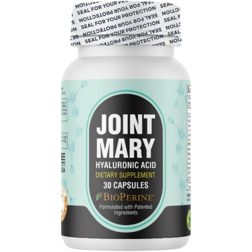 Joint Mary Hyaluronic Acid Joint Support Capsules front view