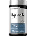 Horbäach Hyaluronic Acid 100mg 120 Capsules Front View