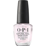 OPI Natural Nail Base Coat clear bottle front view on retail shelf