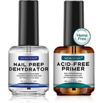 Morovan Professional Natural Nail Prep Dehydrator and Primer bottles front view
