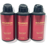 Bath and Body Works Bourbon Mens Body Spray front view of the premium three pack.