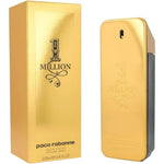 Paco Rabanne 1 Million Eau de Toilette 200ml front view of iconic gold bar bottle