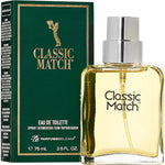 PB ParfumsBelcam Classic Match Green Eau De Toilette front view showing the signature green rectangular bottle design.