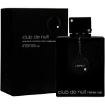 Armaf Club De Nuit Intense Man Eau De Toilette front view of black bottle and packaging box