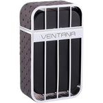 Armaf Ventana Pour Homme Eau De Parfum 100ml front view bottle showing premium metallic design casing.