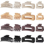 New Live 16 piece hair clip set featuring various matte claw designs.