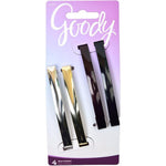 Goody Domed Tight Barrettes 3 Inch Front View