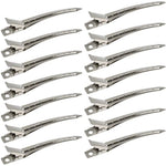 Bantoye duck bill clips professional salon hair styling alligator curl clips front view