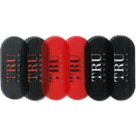 TRU BARBER hair grippers 6 pieces bundle pack front view salon accessories