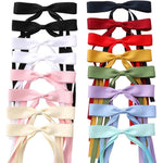 WORTL 16 piece hair bows for women front view showcasing vibrant color assortment